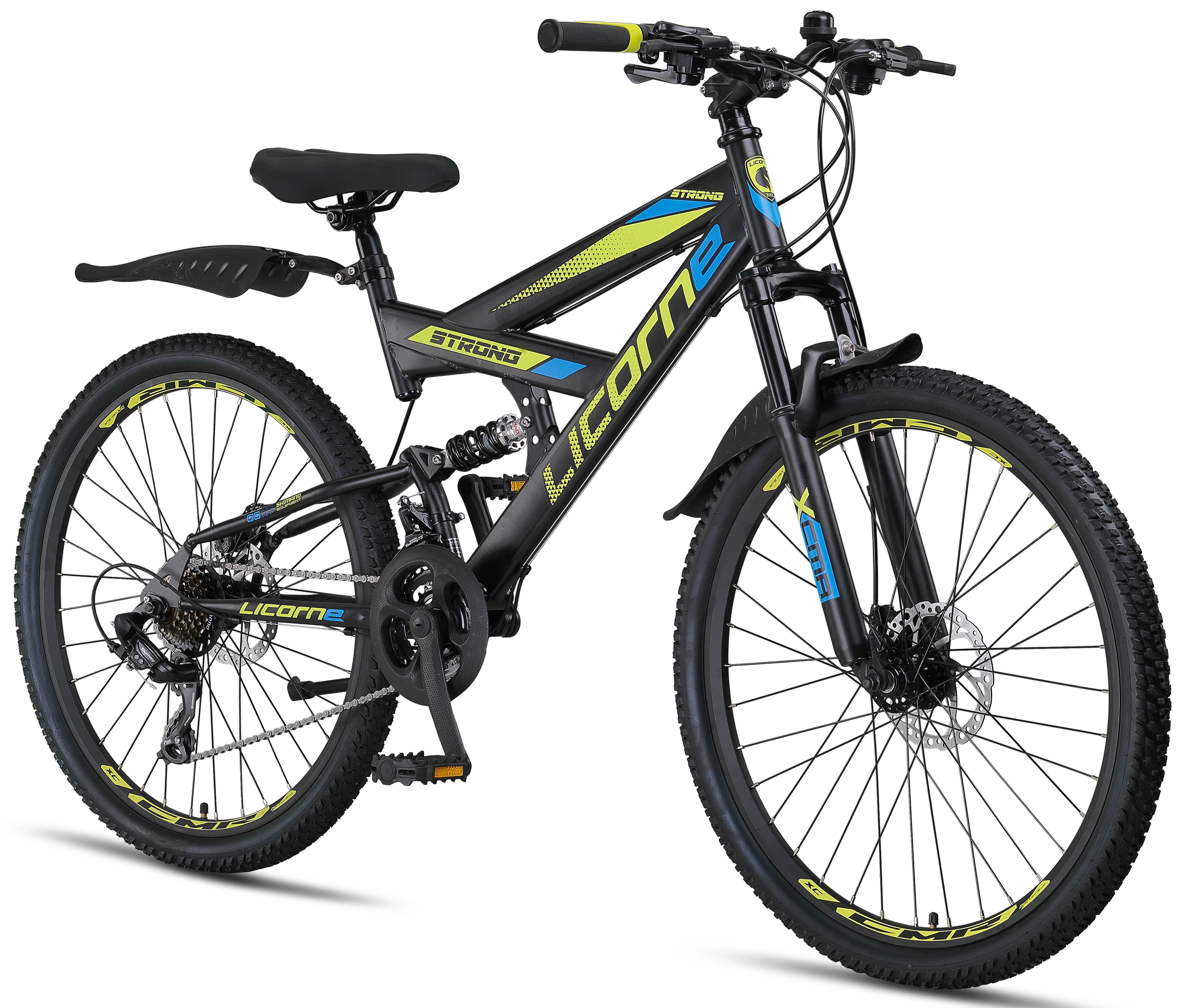 licorne bike strong v premium mountainbike Licorne Bike Strong 2D Premium Mountain Bike