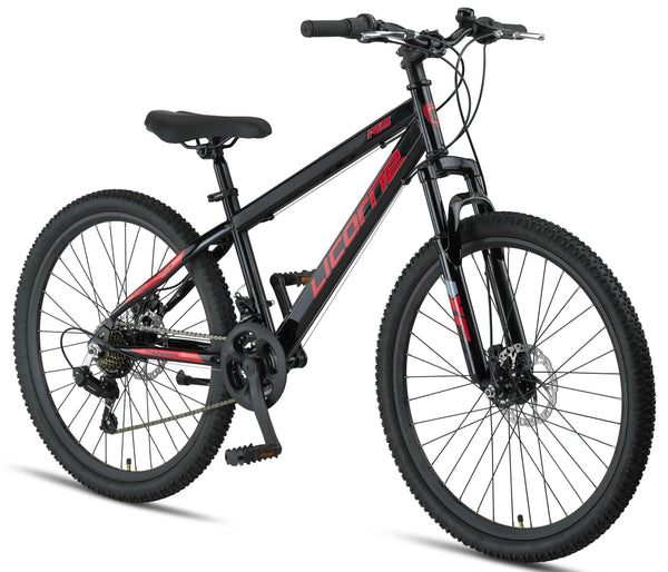 mountainbike 26 zoll schwarz Thunder