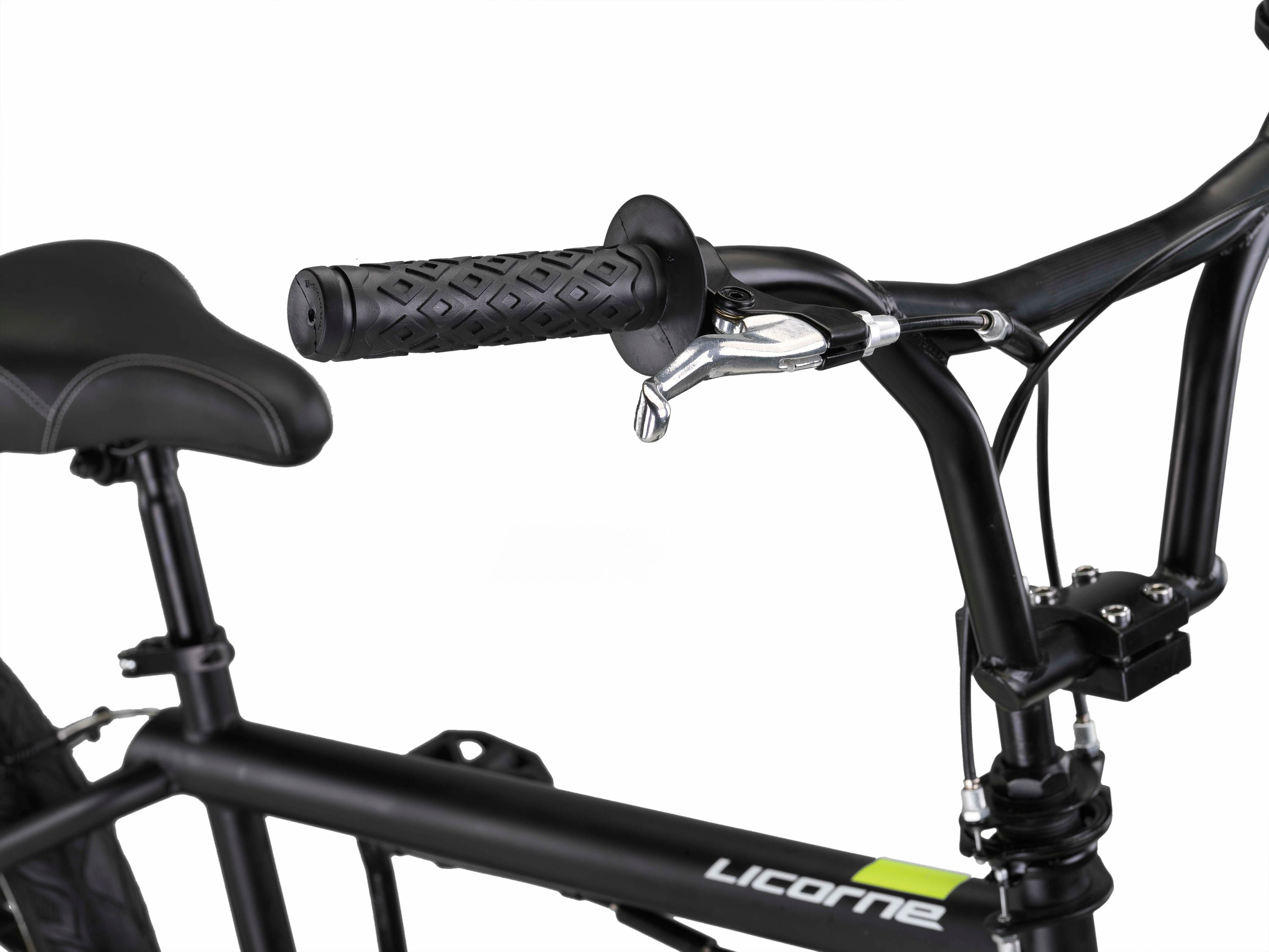 Licorne Bike Jump Premium BMX 360° Rotor-System, 4 pegs en acier, protège chaîne, roue libre